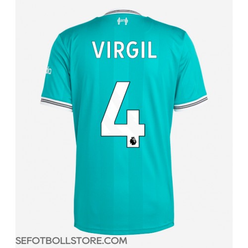 Liverpool Virgil van Dijk #4 Replika Tredje Tröja 2025-26 Kortärmad